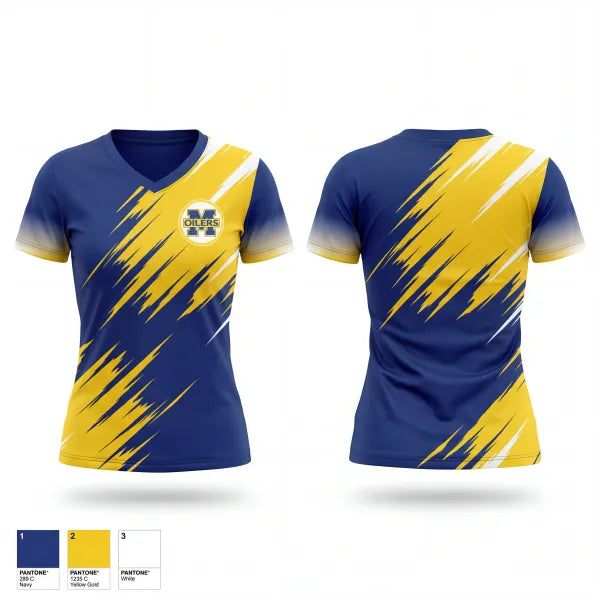 Womens Short Sleeve Vneck Shirt, Montebello High School Softball, Softball, Teamtime, Team time, sublimation, custom sports apparel, team uniforms, spirit wear, spiritwear, sports uniforms, custom shirts, team store, custom team store, fundraiser sports, apparel fundraiser