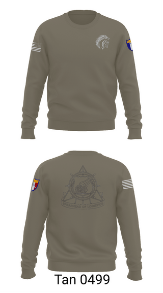 Crew Neck Sweatshirt, 2112th Transportation Company, , Teamtime, Team time, sublimation, custom sports apparel, team uniforms, spirit wear, spiritwear, sports uniforms, custom shirts, team store, custom team store, fundraiser sports, apparel fundraiser