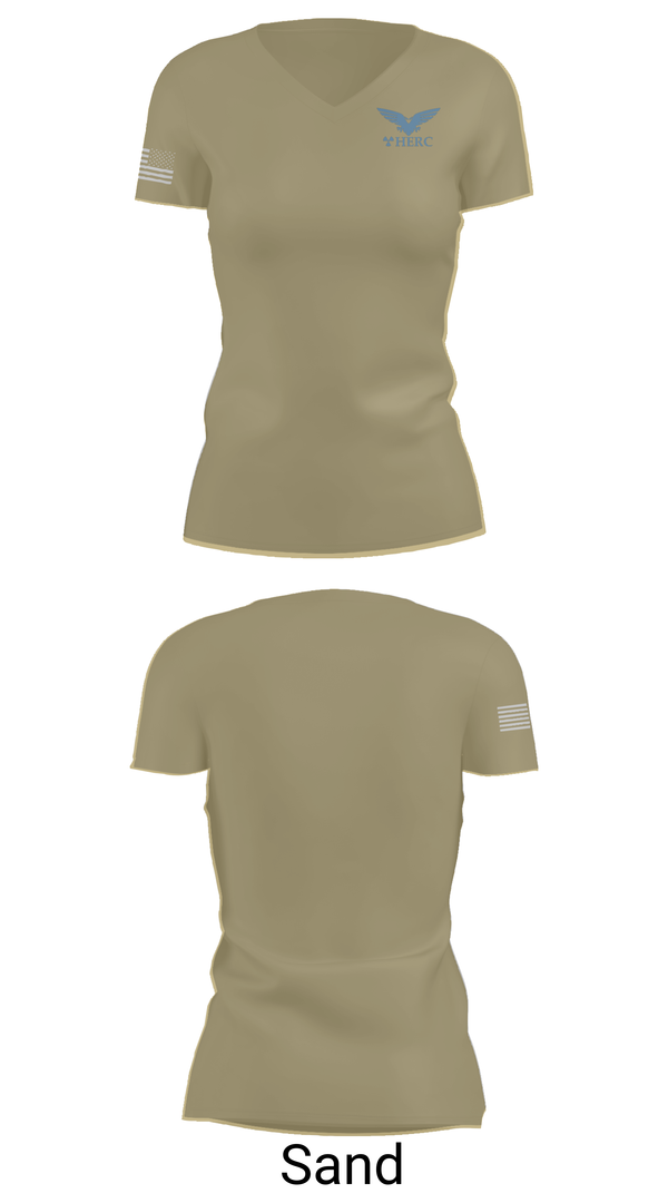 Womens Short Sleeve Vneck Shirt, Herc Services, , Teamtime, Team time, sublimation, custom sports apparel, team uniforms, spirit wear, spiritwear, sports uniforms, custom shirts, team store, custom team store, fundraiser sports, apparel fundraiser