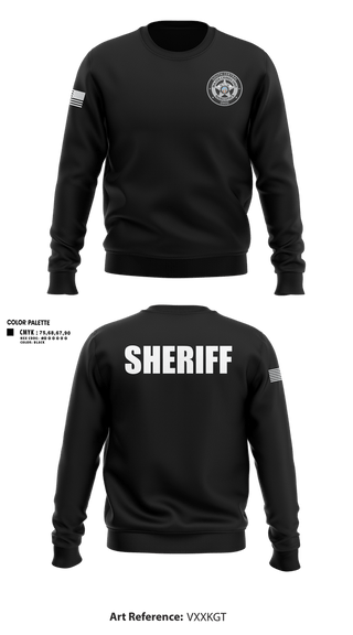Crew Neck Sweatshirt, South Central Ohio Major Crimes Unit, Police, Teamtime, Team time, sublimation, custom sports apparel, team uniforms, spirit wear, spiritwear, sports uniforms, custom shirts, team store, custom team store, fundraiser sports, apparel fundraiser
