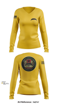 Engineers Services Company 56749194 Women's Long Sleeve V-neck Shirt - 23