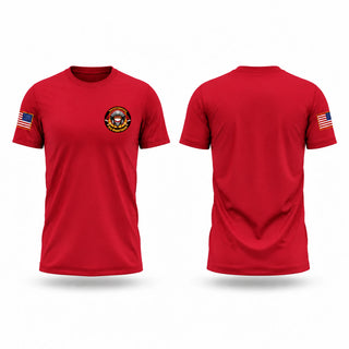 Short Sleeve Performance Shirt, Quanah volunteer fire department, Fire Department, Teamtime, Team time, sublimation, custom sports apparel, team uniforms, spirit wear, spiritwear, sports uniforms, custom shirts, team store, custom team store, fundraiser sports, apparel fundraiser