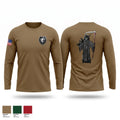 2/2CR Ghost Troop 1st Platoon Long Sleeve Performance Shirt - 1