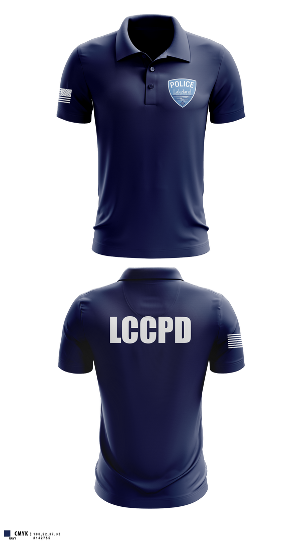 Short Sleeve Performance Polo, Lakeland Community College Police Department, Police, Teamtime, Team time, sublimation, custom sports apparel, team uniforms, spirit wear, spiritwear, sports uniforms, custom shirts, team store, custom team store, fundraiser sports, apparel fundraiser