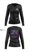 HHC 38 CAB 64231937 Women's Long Sleeve V-neck Shirt - 3