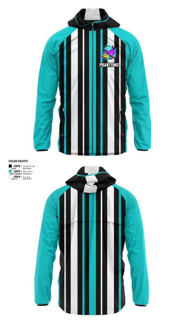 Windbreaker, Phantoms, Baseball, Teamtime, Team time, sublimation, custom sports apparel, team uniforms, spirit wear, spiritwear, sports uniforms, custom shirts, team store, custom team store, fundraiser sports, apparel fundraiser