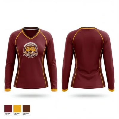 East Pensacola 73061849 Women's Long Sleeve V-neck Shirt - 1