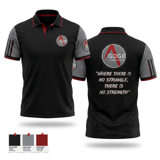 Short Sleeve Performance Polo, Agoge Combatives EarlyBird, , Teamtime, Team time, sublimation, custom sports apparel, team uniforms, spirit wear, spiritwear, sports uniforms, custom shirts, team store, custom team store, fundraiser sports, apparel fundraiser