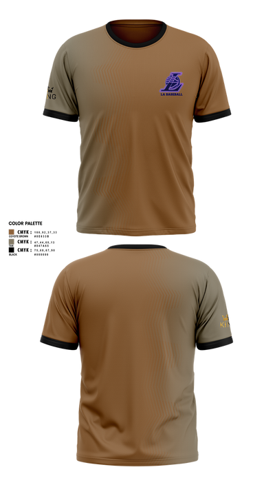 Los Angeles 22977981 Short Sleeve Performance Shirt - 1