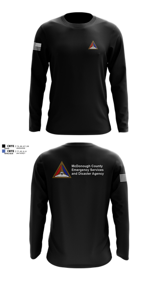 Long Sleeve Performance Shirt, McDonough County, Fire Department, Teamtime, Team time, sublimation, custom sports apparel, team uniforms, spirit wear, spiritwear, sports uniforms, custom shirts, team store, custom team store, fundraiser sports, apparel fundraiser