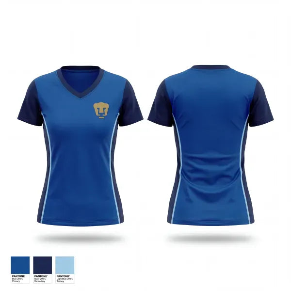 Womens Short Sleeve Vneck Shirt, Pumas, Men's Soccer, Teamtime, Team time, sublimation, custom sports apparel, team uniforms, spirit wear, spiritwear, sports uniforms, custom shirts, team store, custom team store, fundraiser sports, apparel fundraiser
