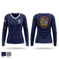32 Women's Long Sleeve V-neck Shirt - 1