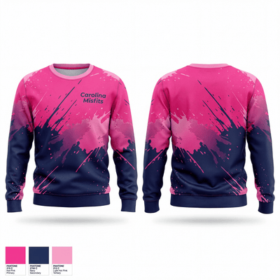 Carolina Misfits 61387241 Crew Neck Sweatshirt - 1