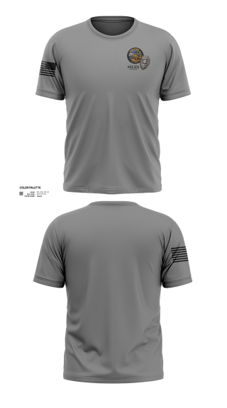 Old School Cotton Feel Shirt, Hahira Police Department, Police, Teamtime, Team time, sublimation, custom sports apparel, team uniforms, spirit wear, spiritwear, sports uniforms, custom shirts, team store, custom team store, fundraiser sports, apparel fundraiser