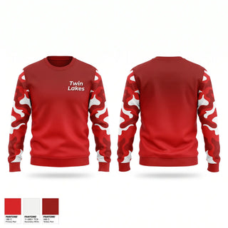 Crew Neck Sweatshirt, Twin Lakes, Cheer, Teamtime, Team time, sublimation, custom sports apparel, team uniforms, spirit wear, spiritwear, sports uniforms, custom shirts, team store, custom team store, fundraiser sports, apparel fundraiser