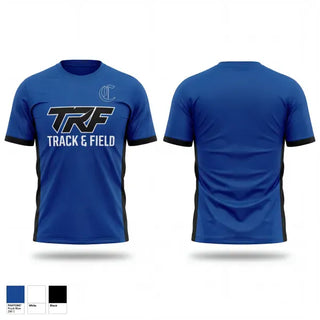 Old School Cotton Feel Shirt, Charlotte Christian School Track & Field, Track & Field, Teamtime, Team time, sublimation, custom sports apparel, team uniforms, spirit wear, spiritwear, sports uniforms, custom shirts, team store, custom team store, fundraiser sports, apparel fundraiser