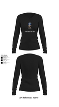 Atlas Company 51st ESB-E 59462008 Women's Long Sleeve V-neck Shirt - 22