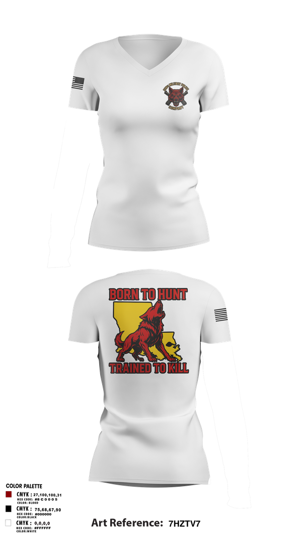 Womens Short Sleeve Vneck Shirt, 239th Military Police Company, , Teamtime, Team time, sublimation, custom sports apparel, team uniforms, spirit wear, spiritwear, sports uniforms, custom shirts, team store, custom team store, fundraiser sports, apparel fundraiser