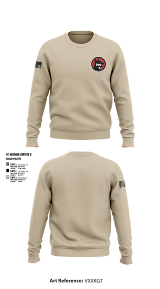 Crew Neck Sweatshirt, Dog Company, , Teamtime, Team time, sublimation, custom sports apparel, team uniforms, spirit wear, spiritwear, sports uniforms, custom shirts, team store, custom team store, fundraiser sports, apparel fundraiser
