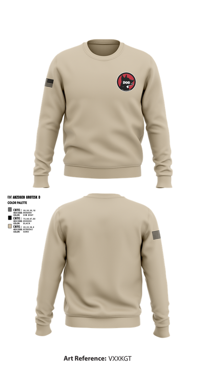 Dog Company 39510720 Crew Neck Sweatshirt - 3 (1)