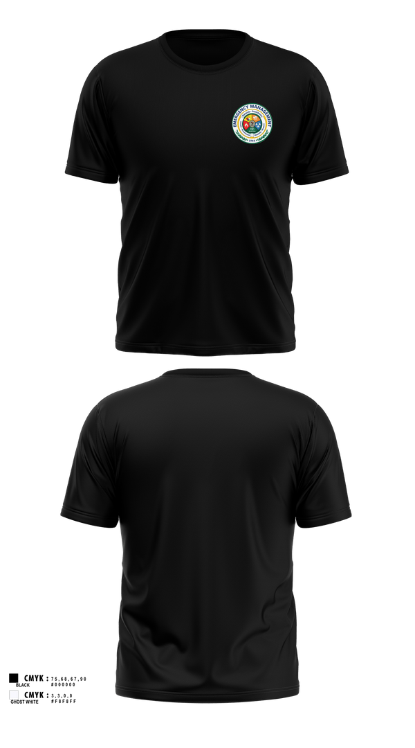 Short Sleeve Performance Shirt, CCRI Emergency Management / Emergency Operations Center, Fire Department, Teamtime, Team time, sublimation, custom sports apparel, team uniforms, spirit wear, spiritwear, sports uniforms, custom shirts, team store, custom team store, fundraiser sports, apparel fundraiser