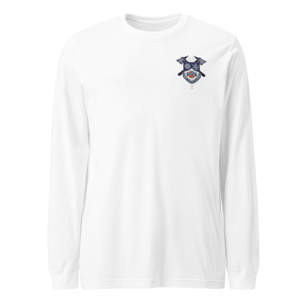 Tomahawks 60210775 Unisex Long Sleeve Tee | Bella + Canvas 3501