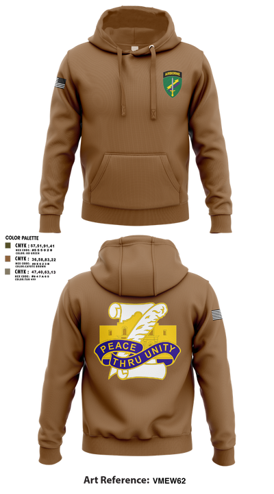 Bravo Company 1-210th 89821886 Hoodie - 2
