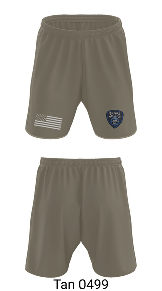 Athletic Shorts With Pockets, Investigations, Police, Teamtime, Team time, sublimation, custom sports apparel, team uniforms, spirit wear, spiritwear, sports uniforms, custom shirts, team store, custom team store, fundraiser sports, apparel fundraiser
