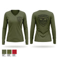 Anderson County Swat Women's Long Sleeve V-neck Shirt - 1