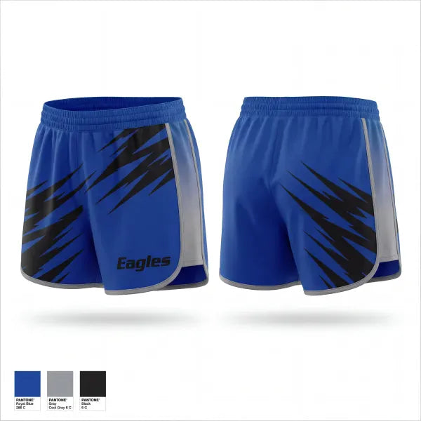 Womens Shorts, Eagles, Men's Basketball, Teamtime, Team time, sublimation, custom sports apparel, team uniforms, spirit wear, spiritwear, sports uniforms, custom shirts, team store, custom team store, fundraiser sports, apparel fundraiser