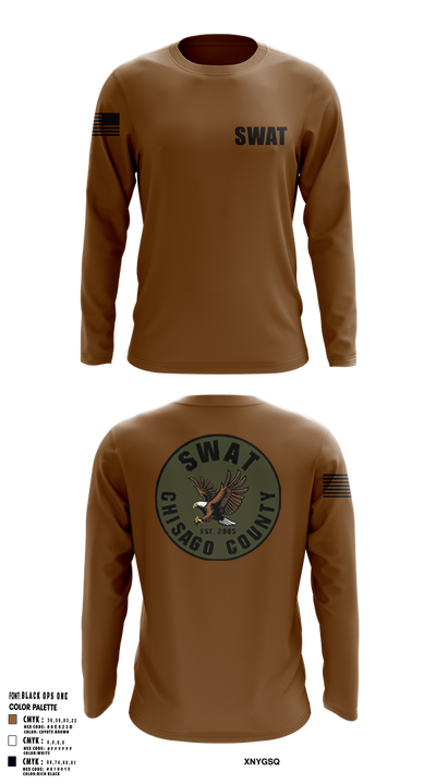 Chisago County ERU 12465909 Long Sleeve Performance Shirt 23