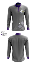 Albion Purple Eagles 96100388 Quarter Zip Jacket - 3