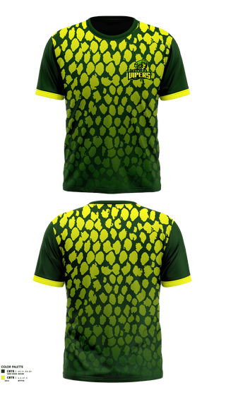 Short Sleeve Performance Shirt, Yakima Vipers, Football, Teamtime, Team time, sublimation, custom sports apparel, team uniforms, spirit wear, spiritwear, sports uniforms, custom shirts, team store, custom team store, fundraiser sports, apparel fundraiser