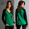 Orland Youth Association - OYA Baseball 38787499 Women's Long Sleeve V-neck Shirt - 3