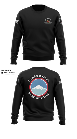 Crew Neck Sweatshirt, 4MDTF, Army, Teamtime, Team time, sublimation, custom sports apparel, team uniforms, spirit wear, spiritwear, sports uniforms, custom shirts, team store, custom team store, fundraiser sports, apparel fundraiser