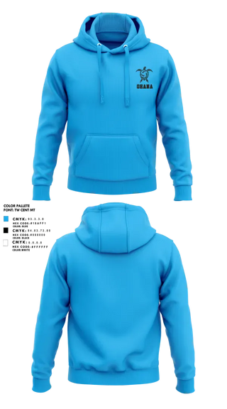 Hoodie, Ohana Volleyball, Women's Volleyball, Teamtime, Team time, sublimation, custom sports apparel, team uniforms, spirit wear, spiritwear, sports uniforms, custom shirts, team store, custom team store, fundraiser sports, apparel fundraiser