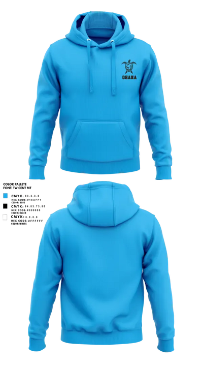 Ohana Volleyball 88809846 Hoodie - 4