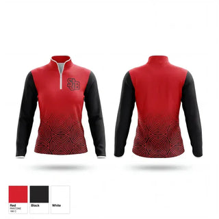 Quarter Zip Jacket, St. John the Baptist Jaguars, Baseball, Teamtime, Team time, sublimation, custom sports apparel, team uniforms, spirit wear, spiritwear, sports uniforms, custom shirts, team store, custom team store, fundraiser sports, apparel fundraiser