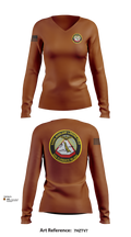 NAVAL AUXILIARY LANDING FIELD SAN CLEMENTE ISLAND 84948296 Women's Long Sleeve V-neck Shirt - 102