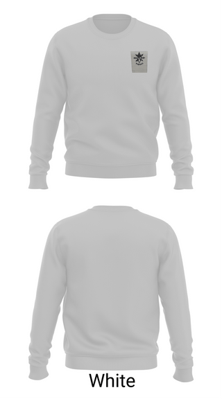 Crew Neck Sweatshirt, C Co. 2-153rd Infantry, National Guard, Teamtime, Team time, sublimation, custom sports apparel, team uniforms, spirit wear, spiritwear, sports uniforms, custom shirts, team store, custom team store, fundraiser sports, apparel fundraiser