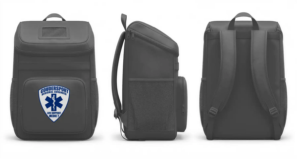 Gear Bag, Coudersport Ems, EMS/EMT, Teamtime, Team time, sublimation, custom sports apparel, team uniforms, spirit wear, spiritwear, sports uniforms, custom shirts, team store, custom team store, fundraiser sports, apparel fundraiser