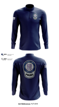 Young Harris College Police Department 23212207 Quarter Zip Jacket - 21