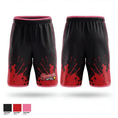Manzanita Softball 24227643 Athletic Shorts With Pockets - 1