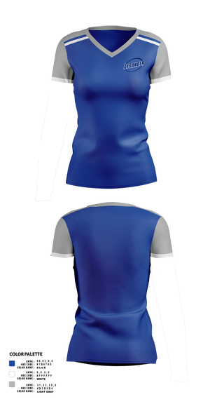 Womens Short Sleeve Vneck Shirt, Lysander Lightning, Ice Hockey, Teamtime, Team time, sublimation, custom sports apparel, team uniforms, spirit wear, spiritwear, sports uniforms, custom shirts, team store, custom team store, fundraiser sports, apparel fundraiser