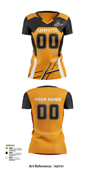 Womens Short Sleeve Vneck Shirt, Lafayette Middle School Volleyball, Women's Volleyball, Teamtime, Team time, sublimation, custom sports apparel, team uniforms, spirit wear, spiritwear, sports uniforms, custom shirts, team store, custom team store, fundraiser sports, apparel fundraiser