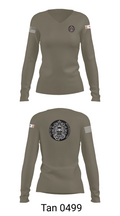 182nd MCAS 47053767 Women's Long Sleeve V-neck Shirt - 77