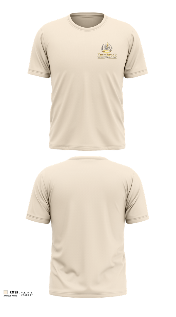 EMMBROCK COMMUNITY SERVICES Old School Cotton Feel Shirt - 101