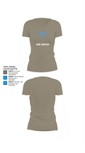 Herc Services 63879409 Women's Short Sleeve V-neck Shirt - 64