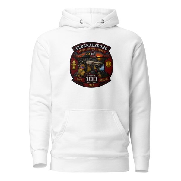Unisex Hoodie - 1 - White