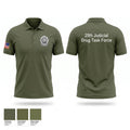 25th Judicial Drug Task Force Short Sleeve Performance Polo - 1